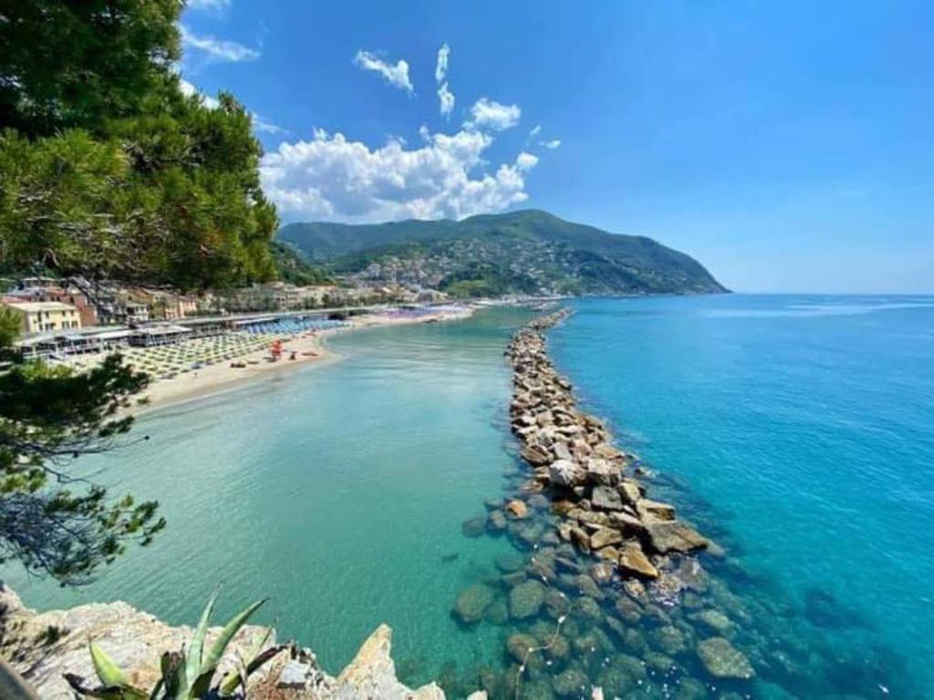 Ferienwohnung Un'Oasi Al Mare Moneglia Exterior foto
